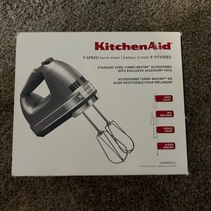 KitchenAid Nine Speed Hand Mixer